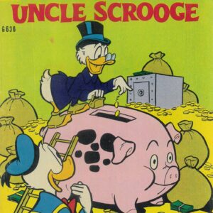WALT DISNEY’S COMICS GIANT (G SERIES) (1951-1978) #636: Carl Barks: Full service Window – FN