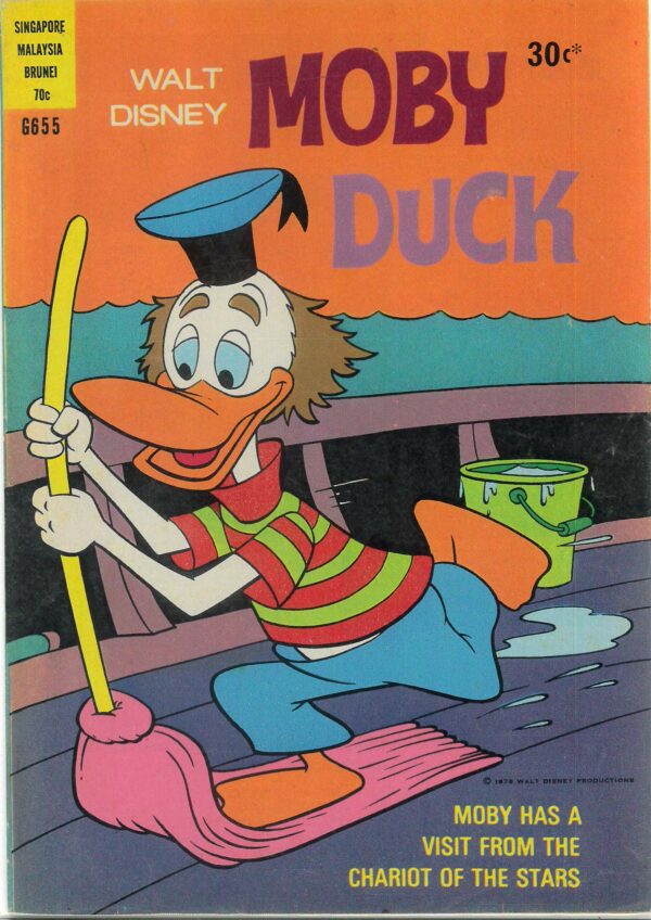 WALT DISNEY’S COMICS GIANT (G SERIES) (1951-1978) #655: Moby Duck – VF