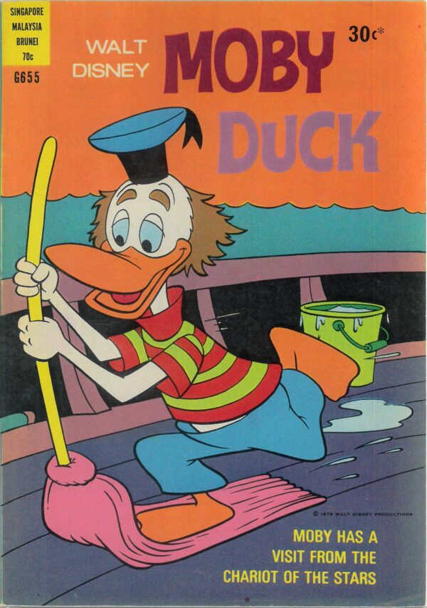 WALT DISNEY’S COMICS GIANT (G SERIES) (1951-1978) #655: Moby Duck – VF/NM