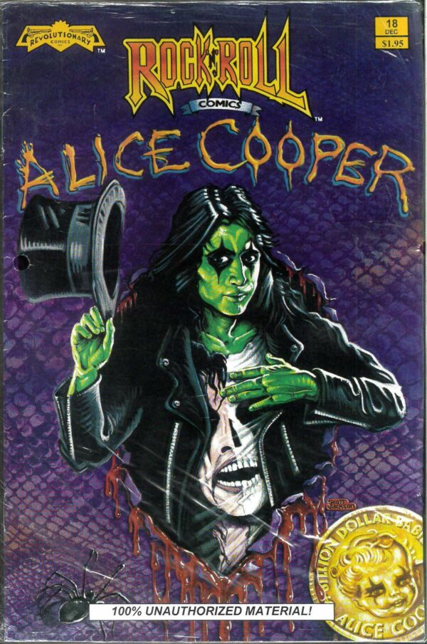 ROCK N ROLL COMICS (1989-1993 SERIES) #18: Alice Cooper