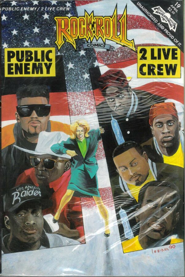 ROCK N ROLL COMICS (1989-1993 SERIES) #19: Public Enemy/2 Live Crew