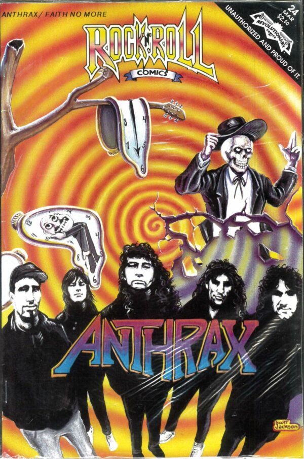 ROCK N ROLL COMICS (1989-1993 SERIES) #24: Anthrax