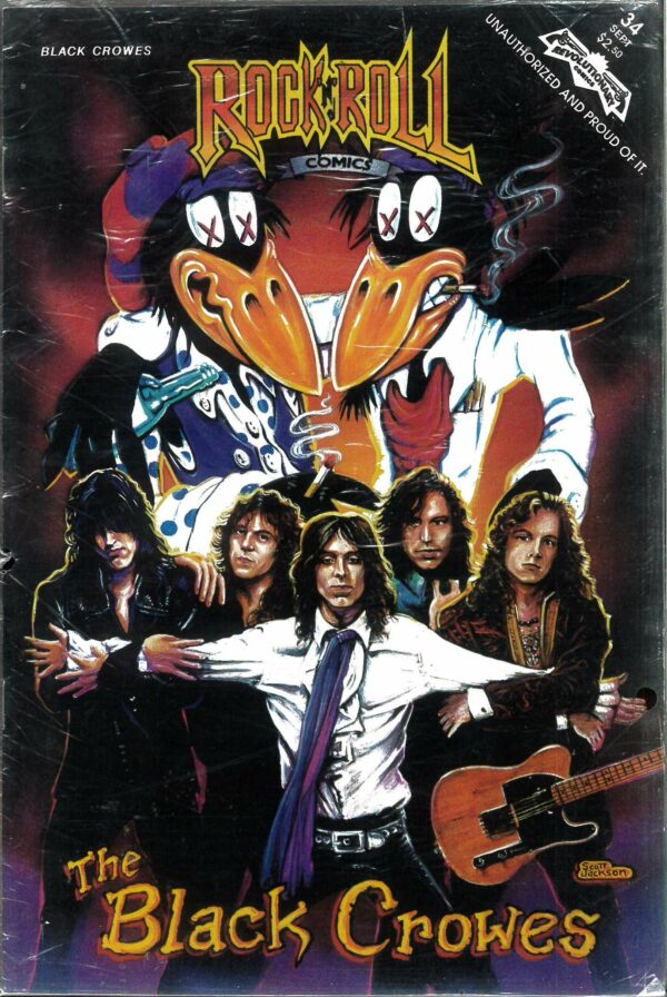 ROCK N ROLL COMICS (1989-1993 SERIES) #34: The Black Crows