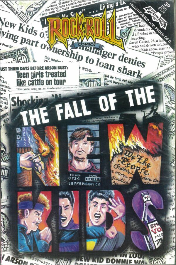 ROCK N ROLL COMICS (1989-1993 SERIES) #39: Fall Of The New KIds