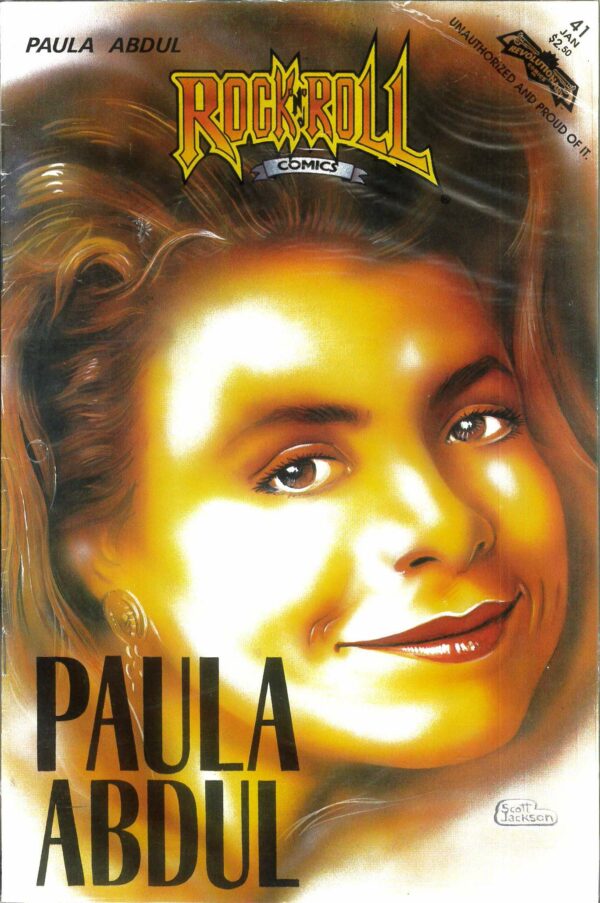 ROCK N ROLL COMICS (1989-1993 SERIES) #41: Paula Abdul