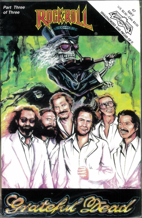 ROCK N ROLL COMICS (1989-1993 SERIES) #47: Grateful Dead: Part three of three