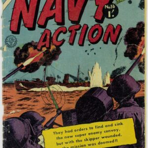NAVY ACTION #56: FR/GD no back cover
