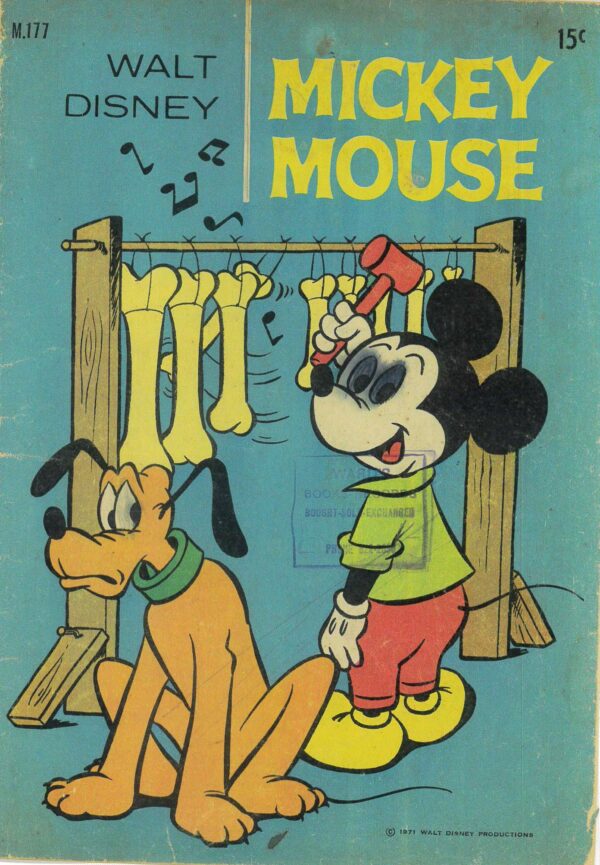 WALT DISNEY’S MICKEY MOUSE (M SERIES) (1956-1978) #177: GD