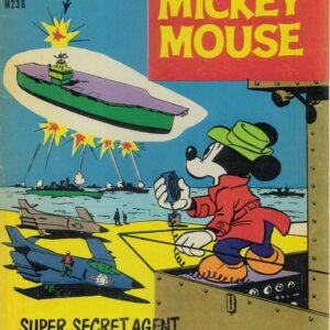 WALT DISNEY’S MICKEY MOUSE (M SERIES) (1956-1978) #236: FN