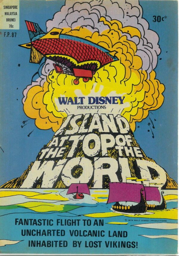 WALT DISNEY’S FILM PREVIEW COMIC (FP) (1953-1977) #87: Island at the Top/World: Carl Barks His Handy Andy FN