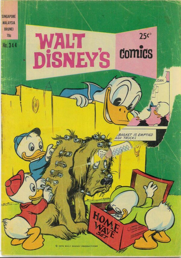 WALT DISNEY’S COMICS (1946-1978 SERIES) #344: Carl Barks: Want to Buy an Island? – FR