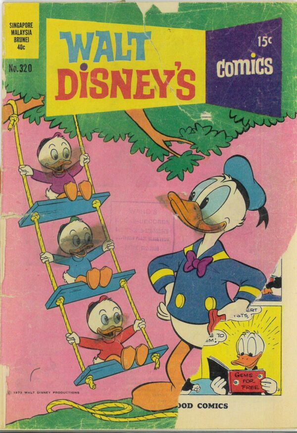 WALT DISNEY’S COMICS (1946-1978 SERIES) #320: Carl Barks – Gemstone Hunters (Untitled) FR