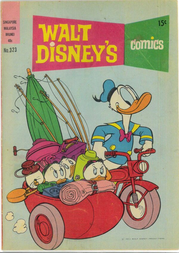 WALT DISNEY’S COMICS (1946-1978 SERIES) #323: Carl Barks – Dodging Miss Daisy – FN