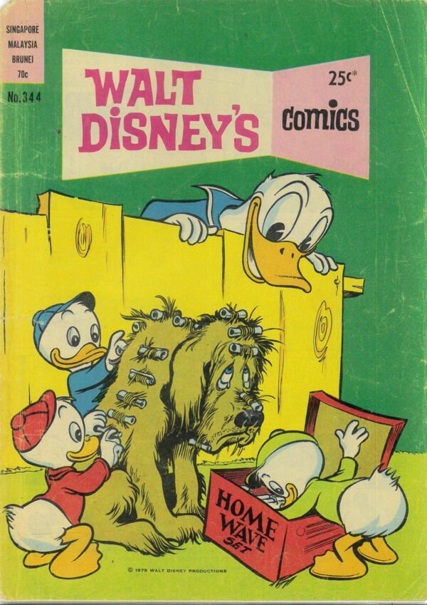 WALT DISNEY’S COMICS (1946-1978 SERIES) #344: Carl Barks: Want to Buy an Island? – GD