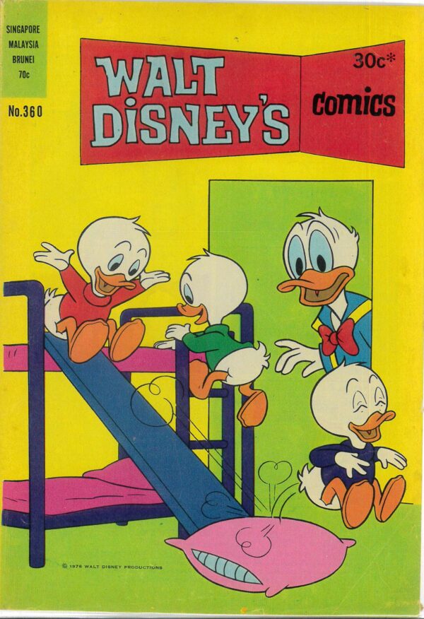 WALT DISNEY’S COMICS (1946-1978 SERIES) #360: Carl Barks: A Stone’s Throw from Ghost Town – VF