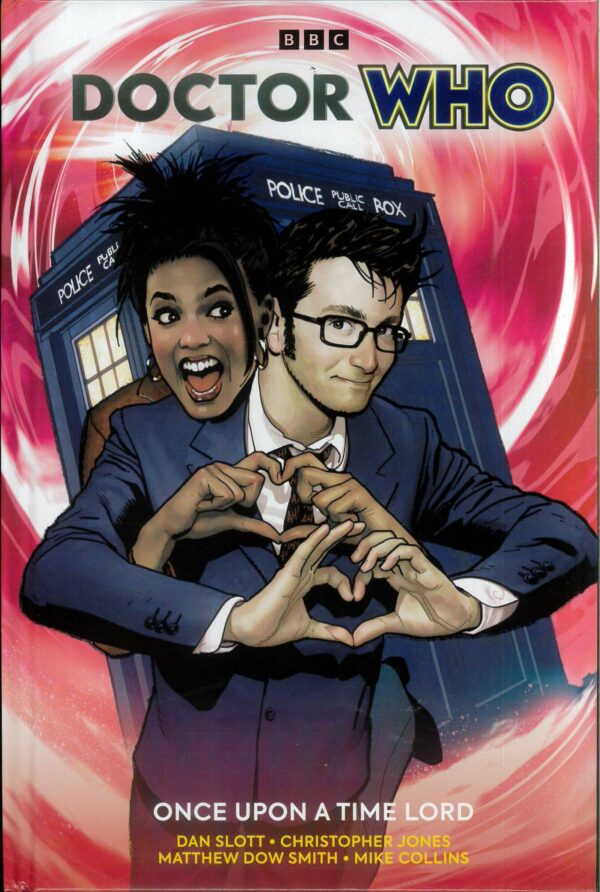 DOCTOR WHO TP: 10TH DOCTOR (HC) #11: Once Upon a Timelord (Adam Hughes Direct Market cover)