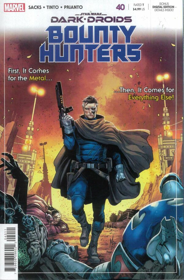 STAR WARS: BOUNTY HUNTERS #40: Marco Checchetto cover A (Dark Droids)