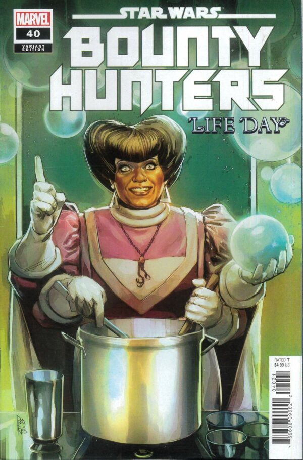 STAR WARS: BOUNTY HUNTERS #40: Mike Del Mundo Life Day cover B