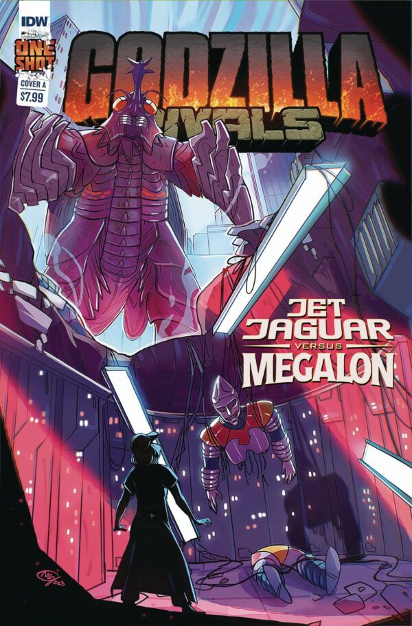 GODZILLA RIVALS #12: Jet Jaguar VS Megalon (Megan Huang cover A)