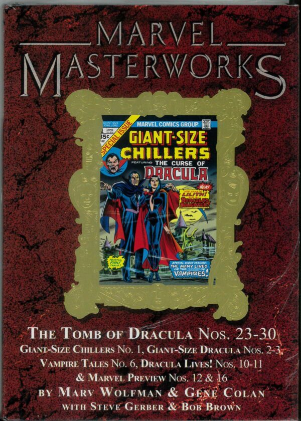 MASTERWORKS: TOMB OF DRACULA (HC) #3: Classic Dust Jacket (#349)