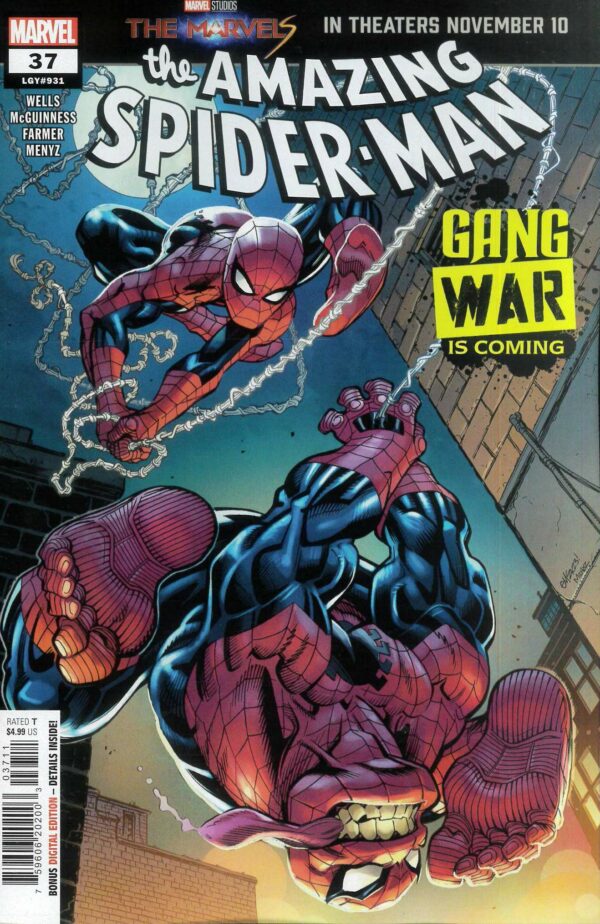 AMAZING SPIDER-MAN (2022 SERIES) #37: Ed McGuinness cover A (Gang War)