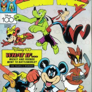 AMAZING SPIDER-MAN (2022 SERIES) #37: Paolo De Lorenzi Secret War Disney100 cover B