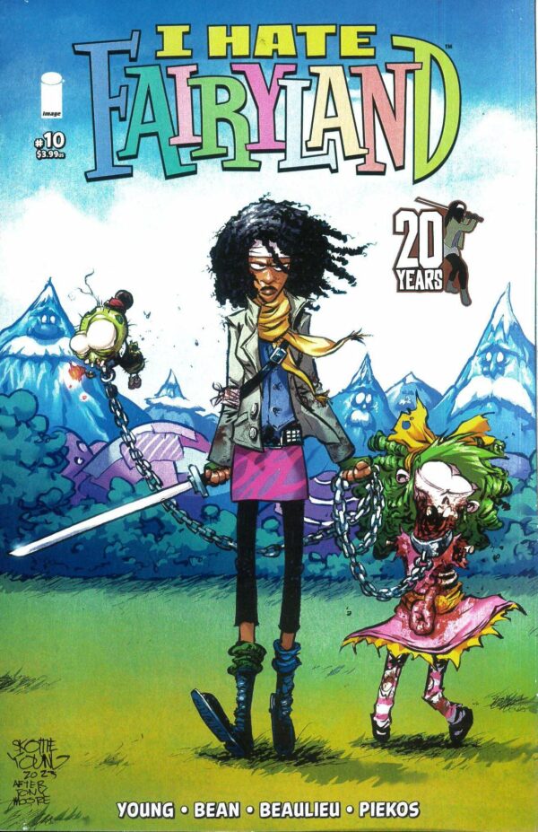 I HATE FAIRYLAND (2023 SERIES) #10: Skottie Young Walking Dead 20th Anniversary cover D