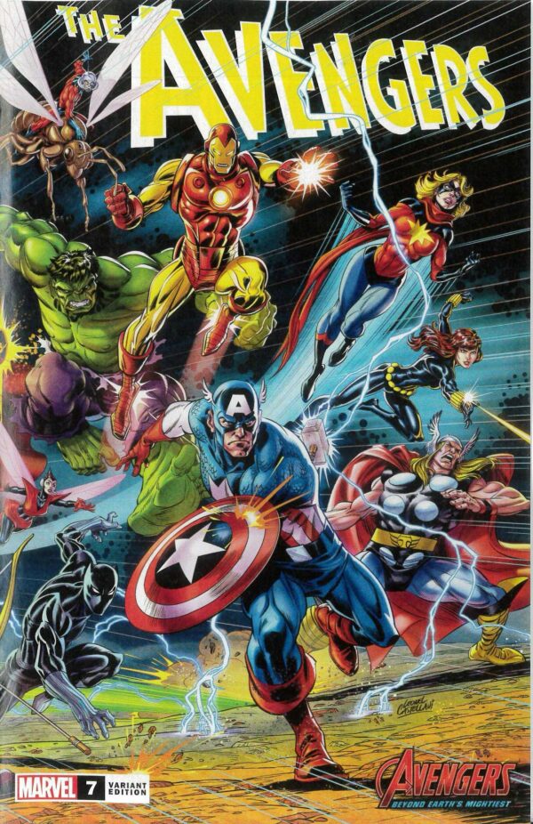 AVENGERS (2023 SERIES) #7: Leo Catellani Avengers 60th Anniversary cover B
