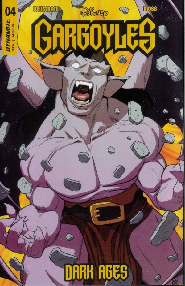 GARGOYLES: DARK AGES #4: Drew Moss RI cover G