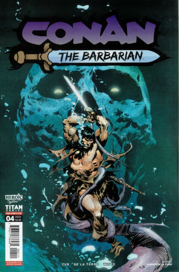 CONAN THE BARBARIAN (2023 SERIES) #4: Roberto de la Torre cover A