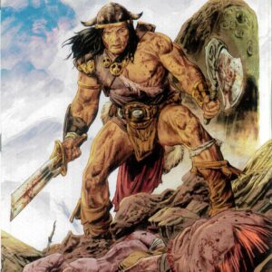 CONAN THE BARBARIAN (2023 SERIES) #1: Stanley (Artgerm) Lau Foil SDCC 2023 cover