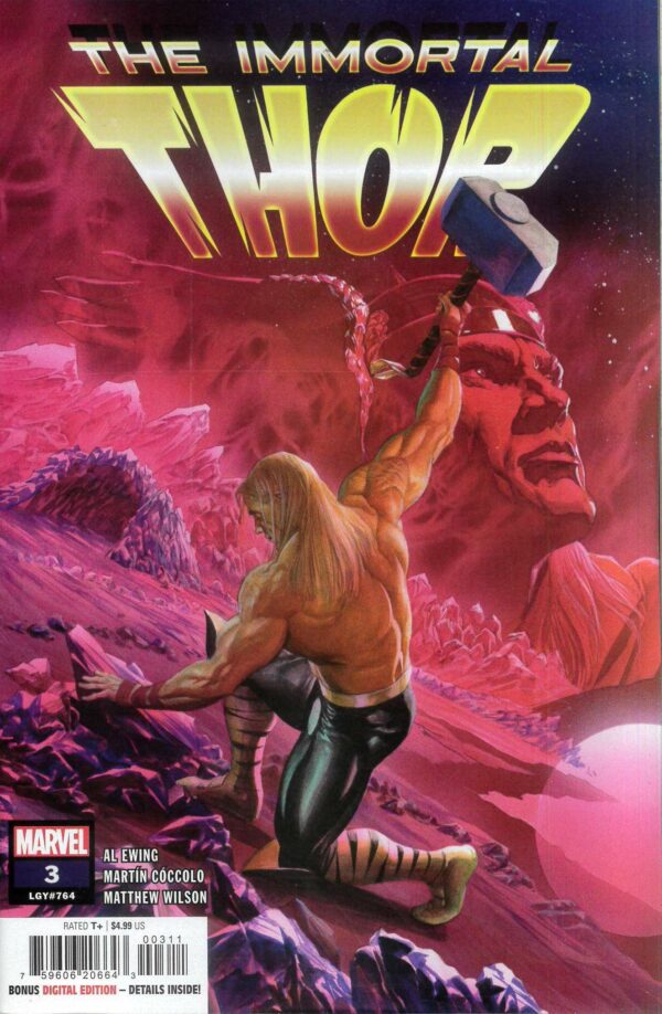 IMMORTAL THOR #3: Alex Ross cover A