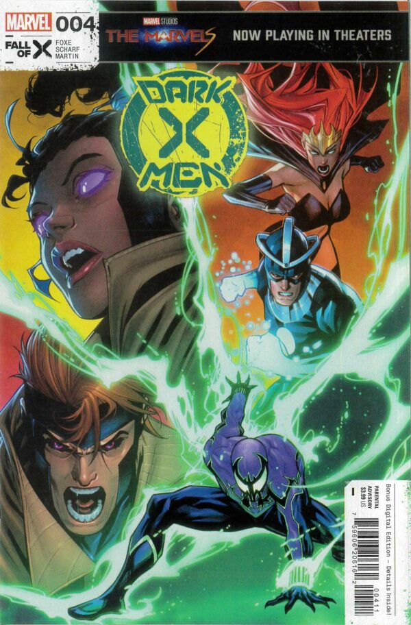 DARK X-MEN (2023 SERIES) #4: Stephen Segovia cover A (Fall of X)