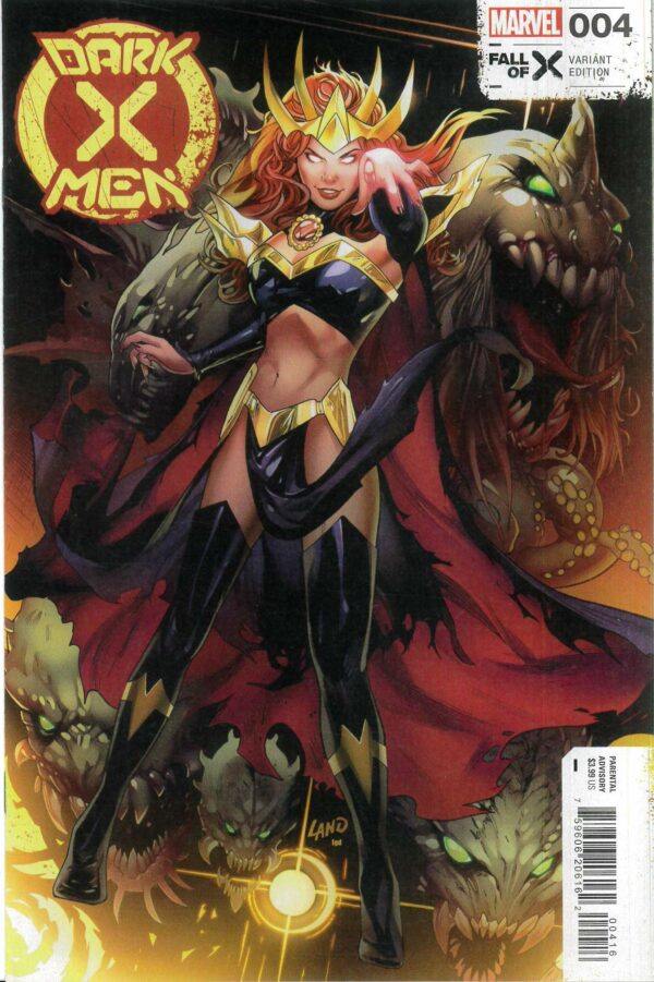 DARK X-MEN (2023 SERIES) #4: Greg Land RI cover P