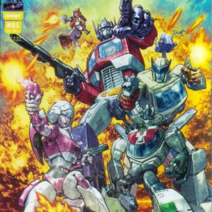 TRANSFORMERS (2023 SERIES) #1: Lewis LaRosa Autobots 2nd Print cover C