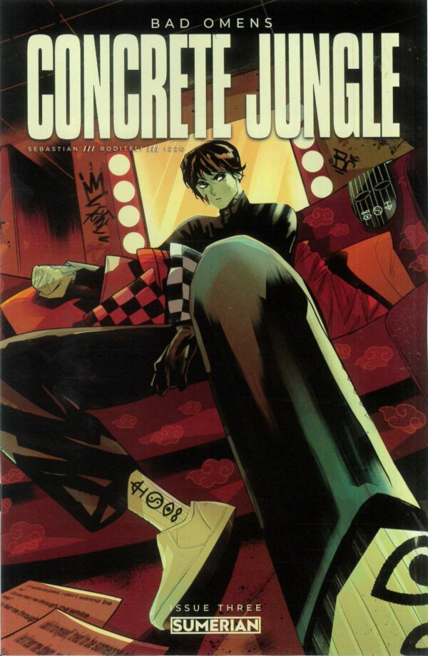 BAD OMENS: CONCRETE JUNGLE #3: Nicola Izzo cover A