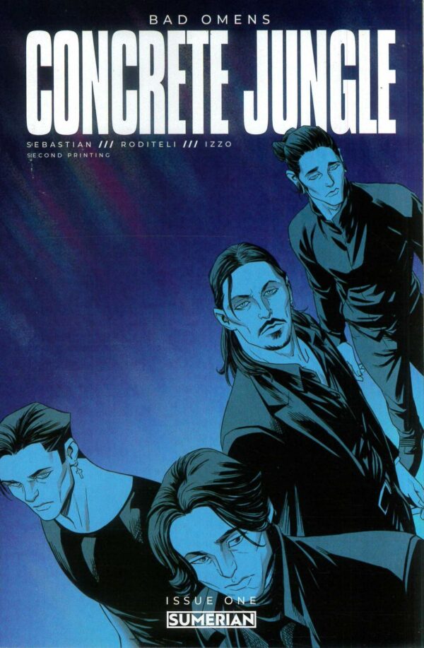 BAD OMENS: CONCRETE JUNGLE #1: 2nd Print