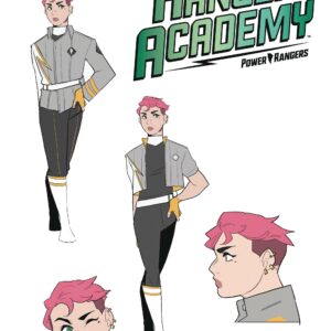 RANGER ACADEMY #3: Jo Mi-Gyeong Character Design cover B
