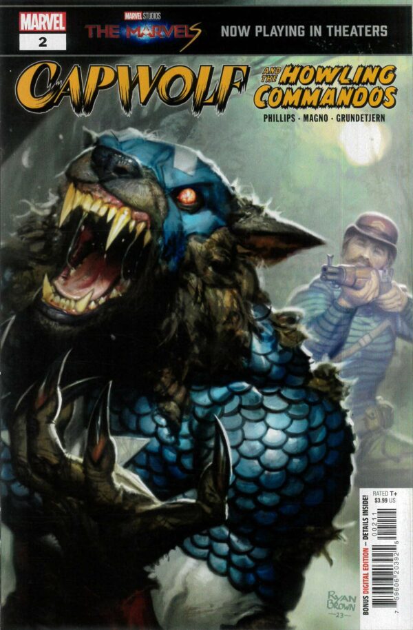 CAPWOLF AND THE HOWLING COMMANDOS #2: Ryan Brown cover A