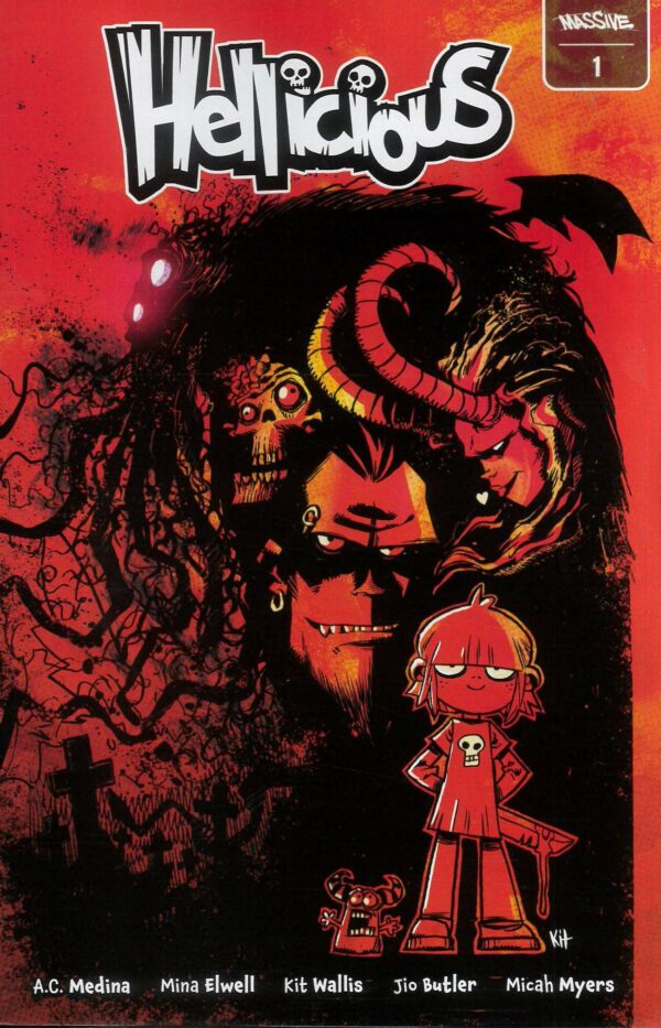 HELLICIOUS (2023 SERIES) #1: Kit Wallis cover A