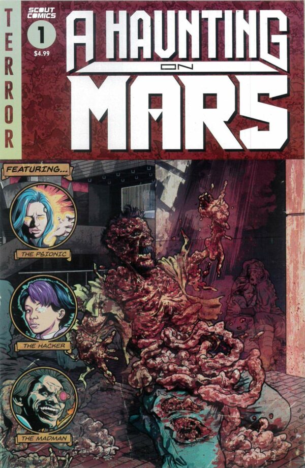 A HAUNTING ON MARS #1: Hugo Petrus cover A