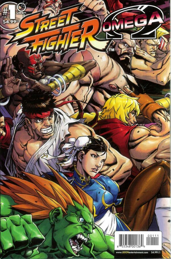 STREET FIGHTER OMEGA #1: Joe Ng cover A