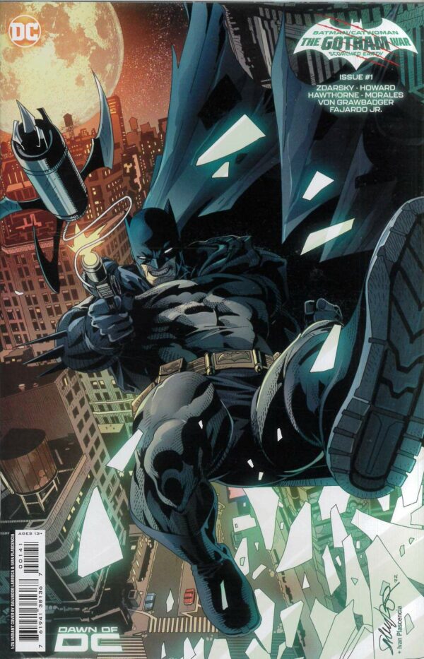 BATMAN/CATWOMAN: GOTHAM WAR – SCORCHED EARTH #1: Salvador Larroca RI cover D