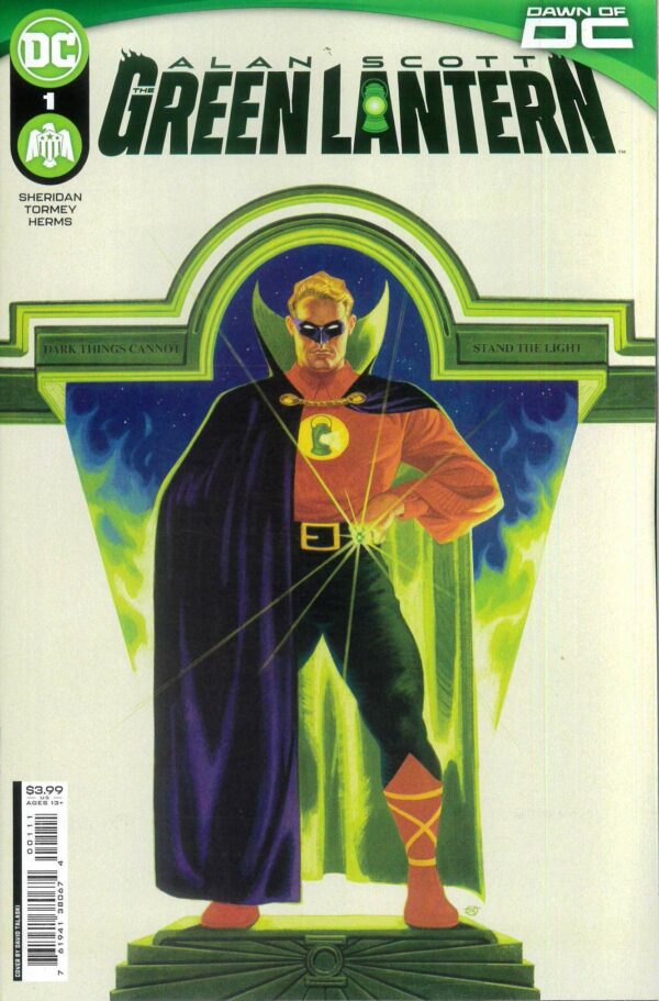 ALAN SCOTT: THE GREEN LANTERN #1: David Talaski cover A