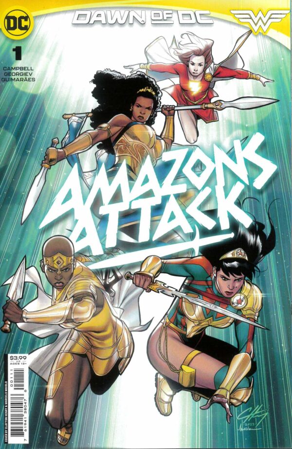 AMAZONS ATTACK (2023 SERIES) #1: Clayton Henry cover A