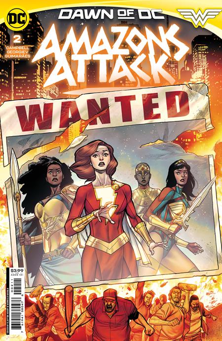 AMAZONS ATTACK (2023 SERIES) #2: Clayton Henry cover A AMAZONS ATTACK (2023 SERIES) #2: Clayton Henry cover A