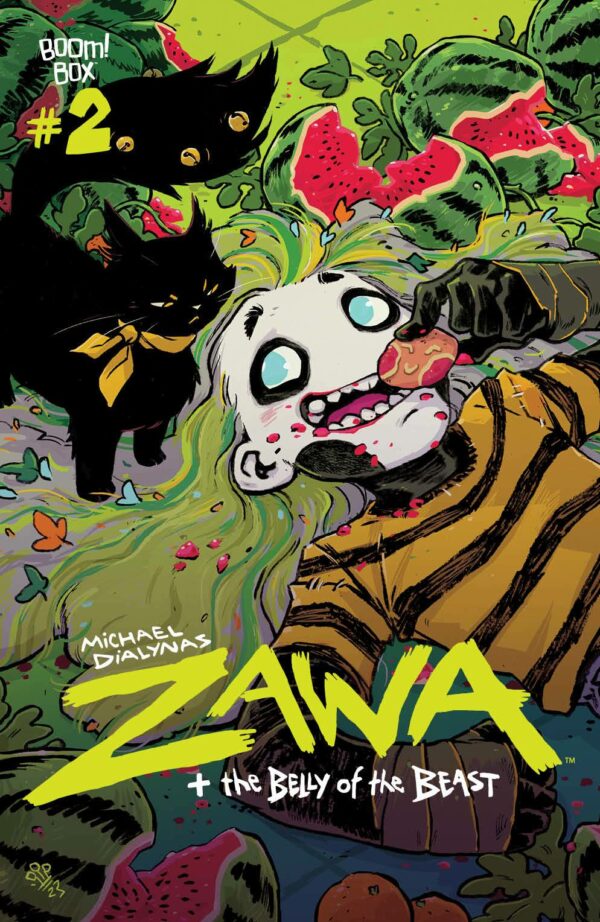 ZAWA + THE BELLY OF THE BEAST #2: Michael Dialynas cover A