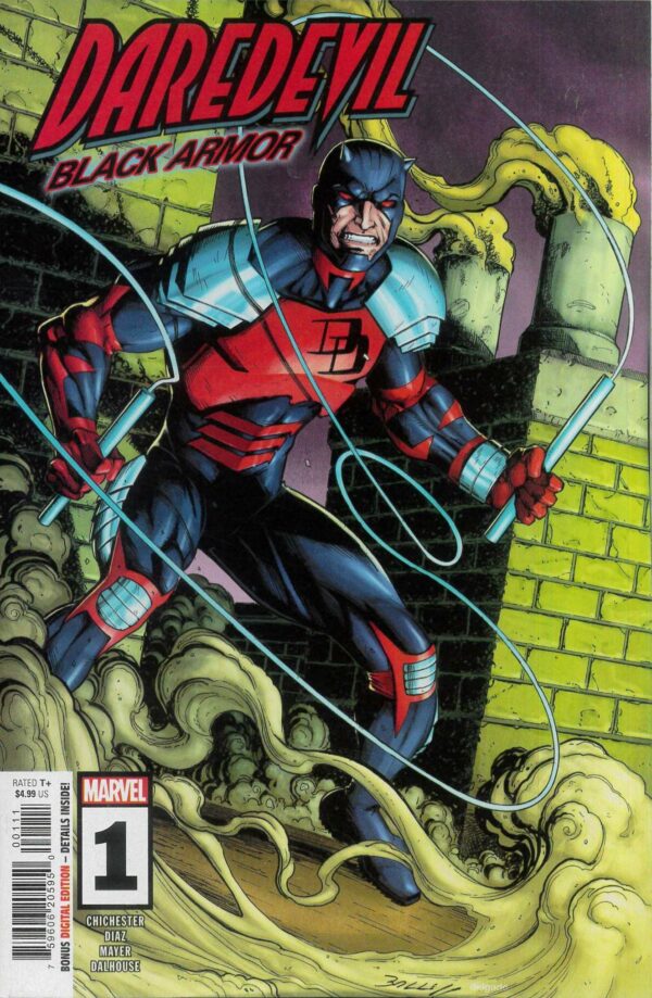 DAREDEVIL: BLACK ARMOR #1: Mark Bagley cover A