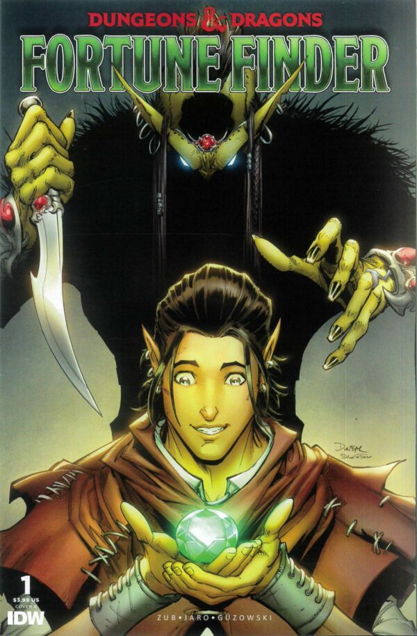 DUNGEONS AND DRAGONS: FORTUNE FINDER #1: Max Dunbar cover A