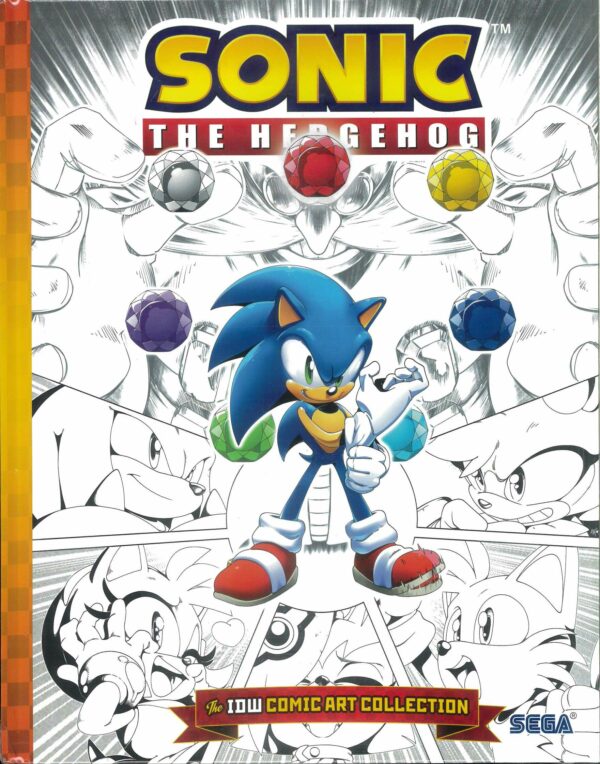 SONIC THE HEDGEHOG IDW COMIC ART COLLECTION (HC) #1